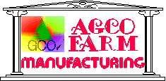 AGCO FARM MANUFACTURING LOGO